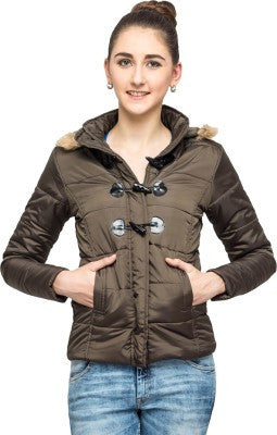 Campus Sutra Full Sleeve Solid Women's Fleence Jacket