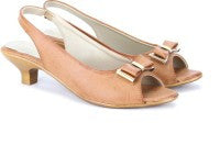 Bata Metallic Women Heels