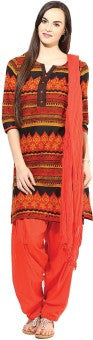 Jaipur Kurti Printed Kurta & Churidar Suit