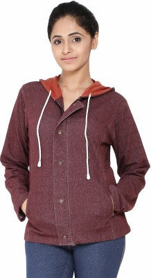 Softwear Full Sleeve Solid Women's Sweatshirt