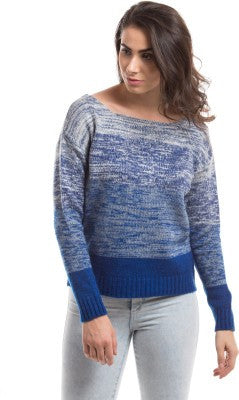 Prym Self Design Round Neck Casual Women's Sweater