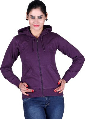 Karoz Full Sleeve Solid Women's Sweatshirt