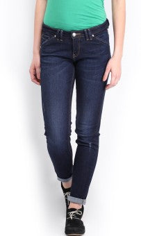 Ico Blue Star Slim Fit Women's Jeans