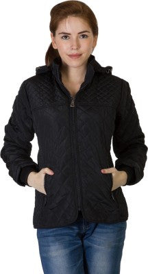 Burdy Full Sleeve Argyle Women's Jacket